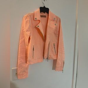 Moto Sports jacket light orange size 2